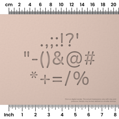 Nunito | Symbol Stamp Sets - Ceramind® Tools