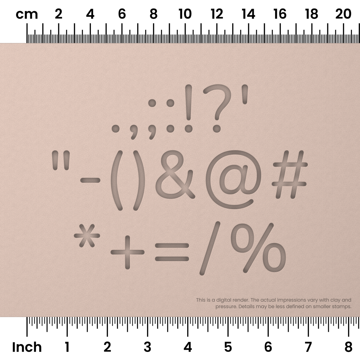 Nunito | Symbol Stamp Sets - Ceramind® Tools