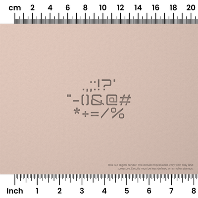 Orbitron | Symbol Stamp Sets - Ceramind® Tools