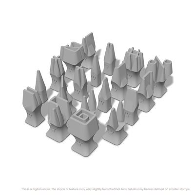 Orbitron | Symbol Stamp Sets - Ceramind® Tools