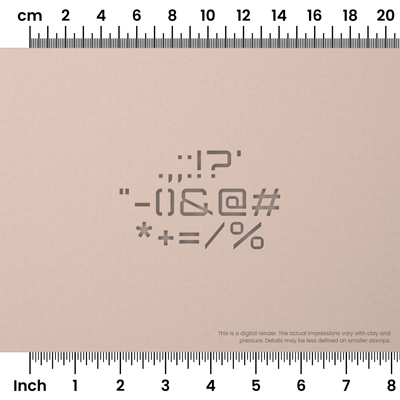 Orbitron | Symbol Stamp Sets - Ceramind® Tools