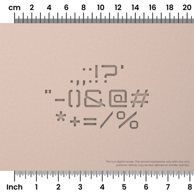 Orbitron | Symbol Stamp Sets - Ceramind® Tools