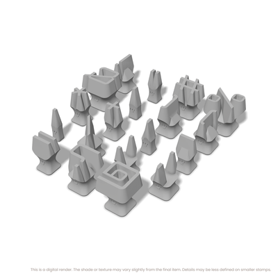 Orbitron | Symbol Stamp Sets - Ceramind® Tools