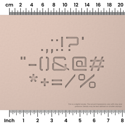 Orbitron | Symbol Stamp Sets - Ceramind® Tools