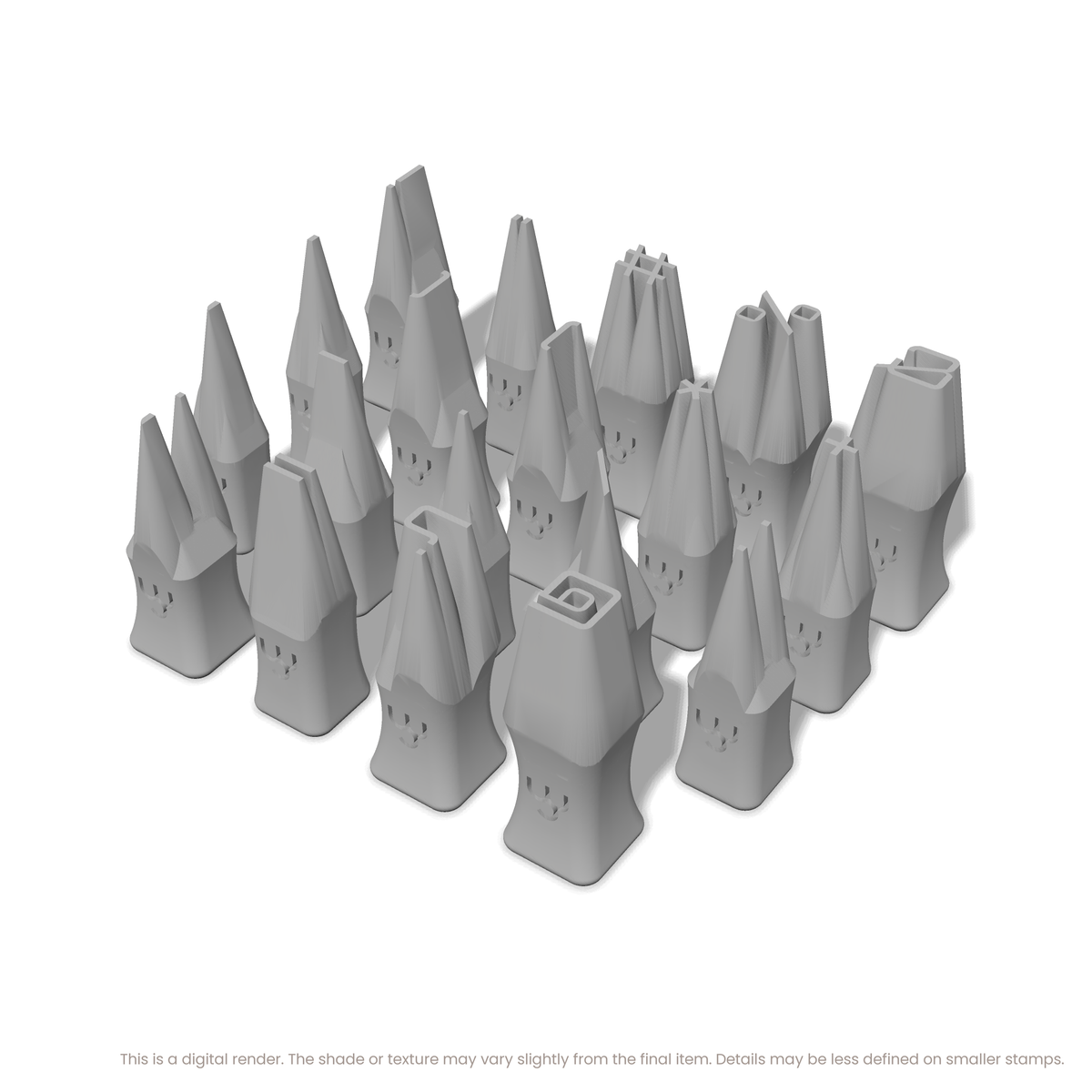 Orbitron | Symbol Stamp Sets - Ceramind® Tools