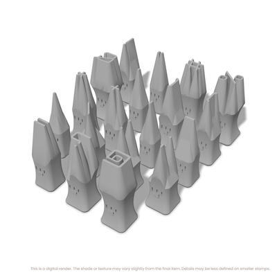 Orbitron | Symbol Stamp Sets - Ceramind® Tools