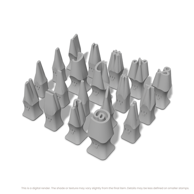 Pacifico | Symbol Stamp Sets - Ceramind® Tools