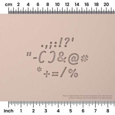 Pacifico | Symbol Stamp Sets - Ceramind® Tools