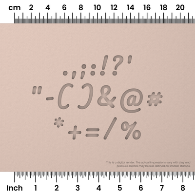 Pacifico | Symbol Stamp Sets - Ceramind® Tools