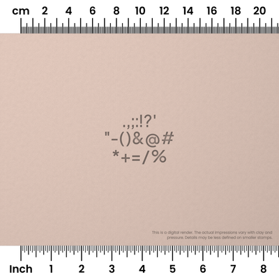 Plus Jakarta Sans | Symbol Stamp Sets - Ceramind® Tools