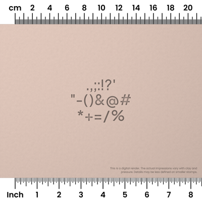 Plus Jakarta Sans | Symbol Stamp Sets - Ceramind® Tools