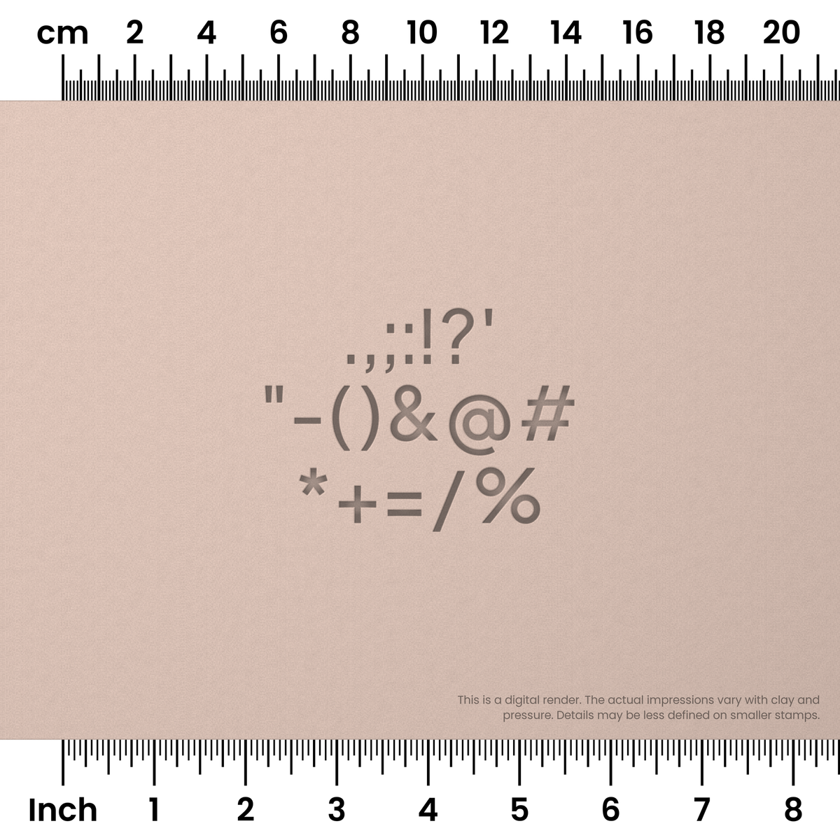 Plus Jakarta Sans | Symbol Stamp Sets - Ceramind® Tools