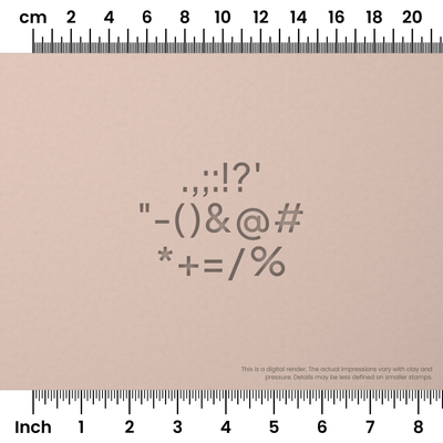 Plus Jakarta Sans | Symbol Stamp Sets - Ceramind® Tools