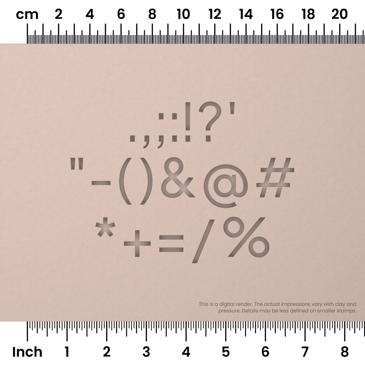 Plus Jakarta Sans | Symbol Stamp Sets - Ceramind® Tools