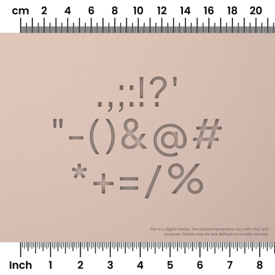 Plus Jakarta Sans | Symbol Stamp Sets - Ceramind® Tools