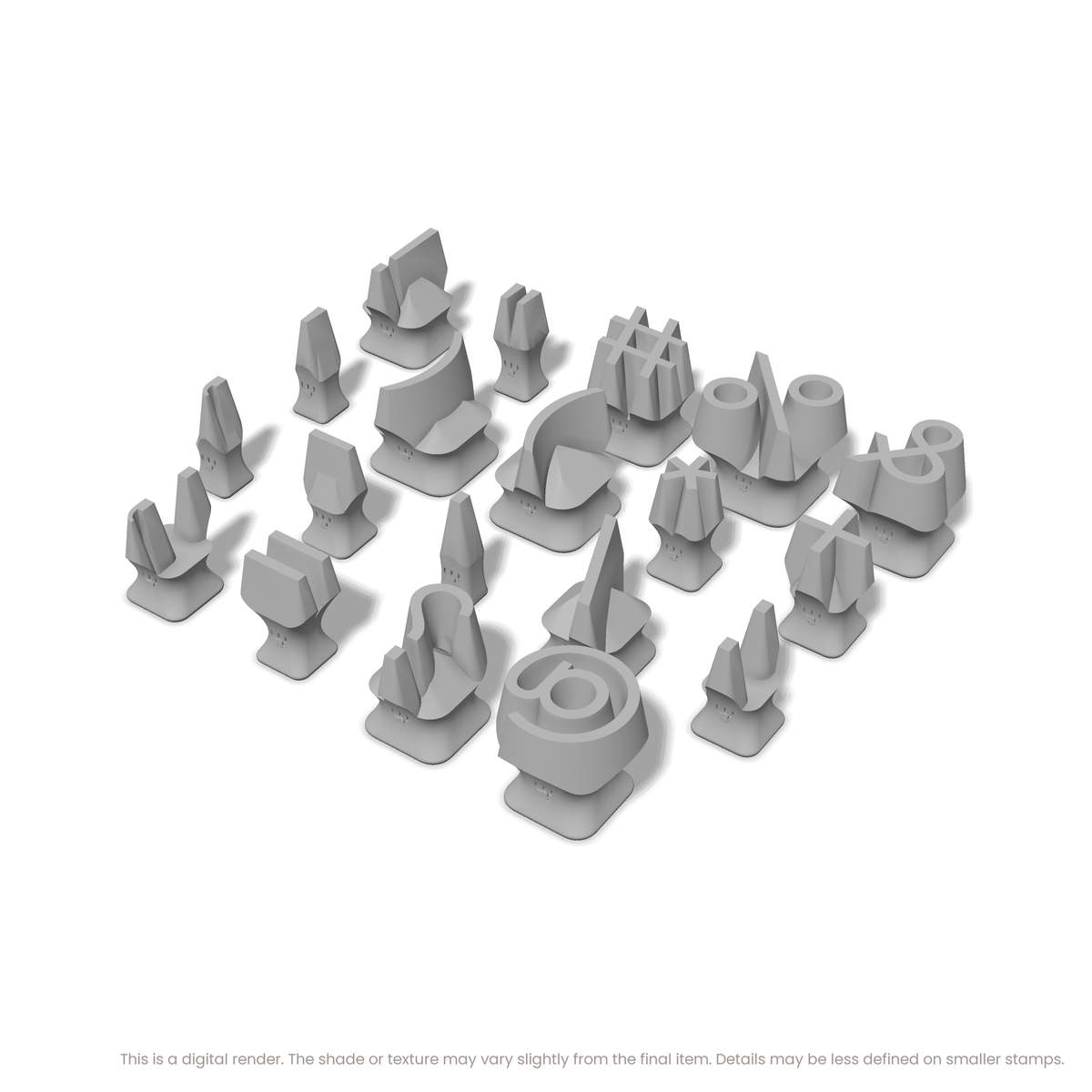 Plus Jakarta Sans | Symbol Stamp Sets - Ceramind® Tools