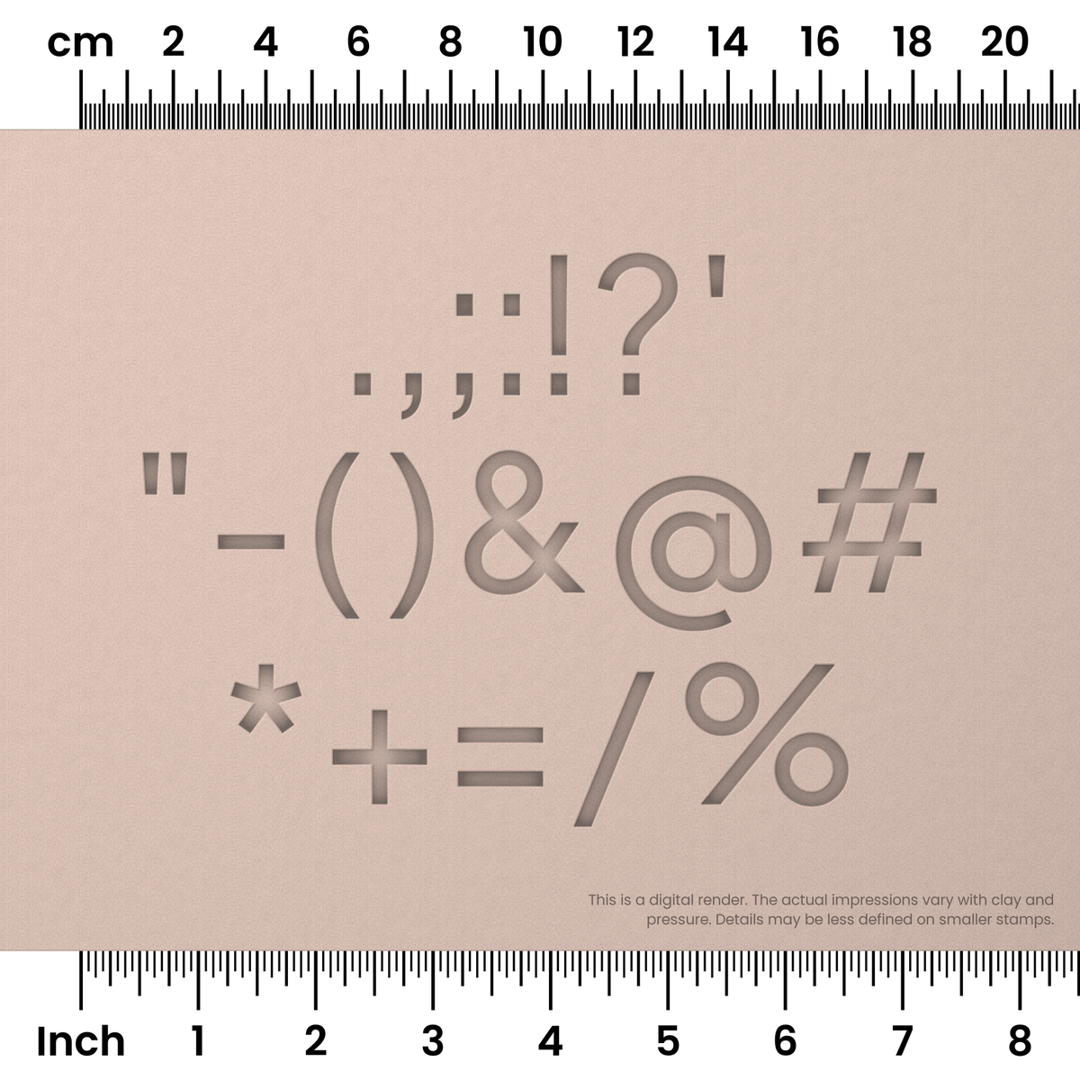 Plus Jakarta Sans | Symbol Stamp Sets - Ceramind® Tools