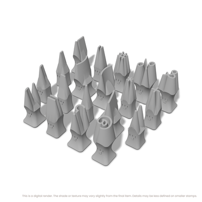 Playpen Sans | Symbol Stamp Sets - Ceramind® Tools