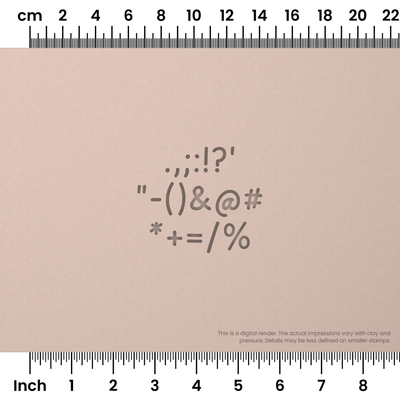 Playpen Sans | Symbol Stamp Sets - Ceramind® Tools