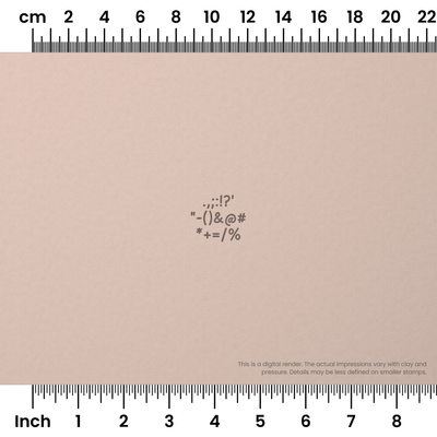 Playpen Sans | Symbol Stamp Sets - Ceramind® Tools