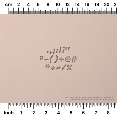 Permanent Marker | Symbol Stamp Sets - Ceramind® Tools