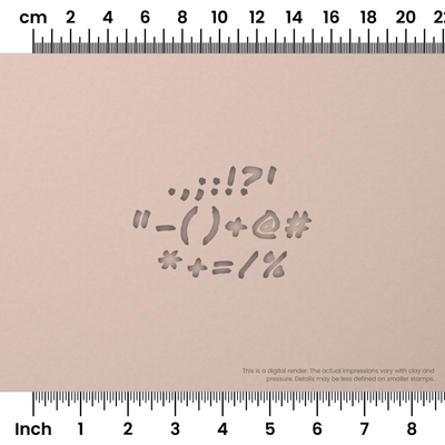 Permanent Marker | Symbol Stamp Sets - Ceramind® Tools