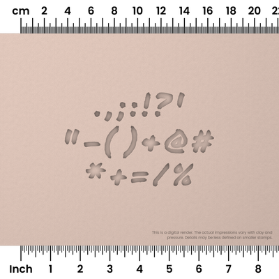 Permanent Marker | Symbol Stamp Sets - Ceramind® Tools