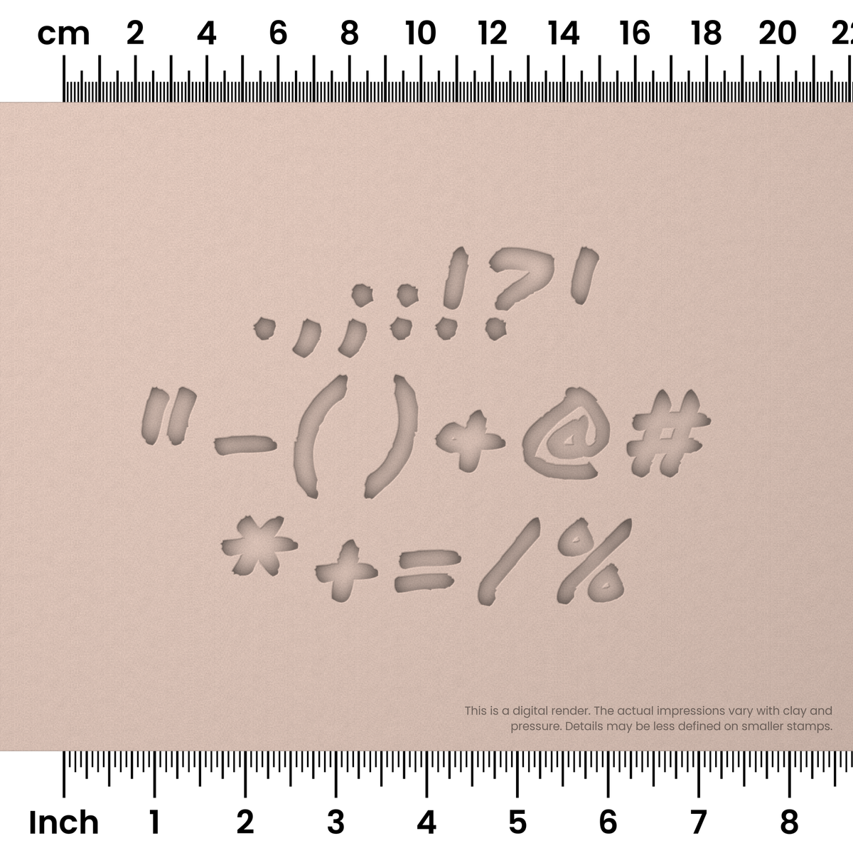 Permanent Marker | Symbol Stamp Sets - Ceramind® Tools