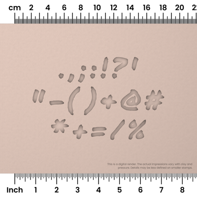 Permanent Marker | Symbol Stamp Sets - Ceramind® Tools