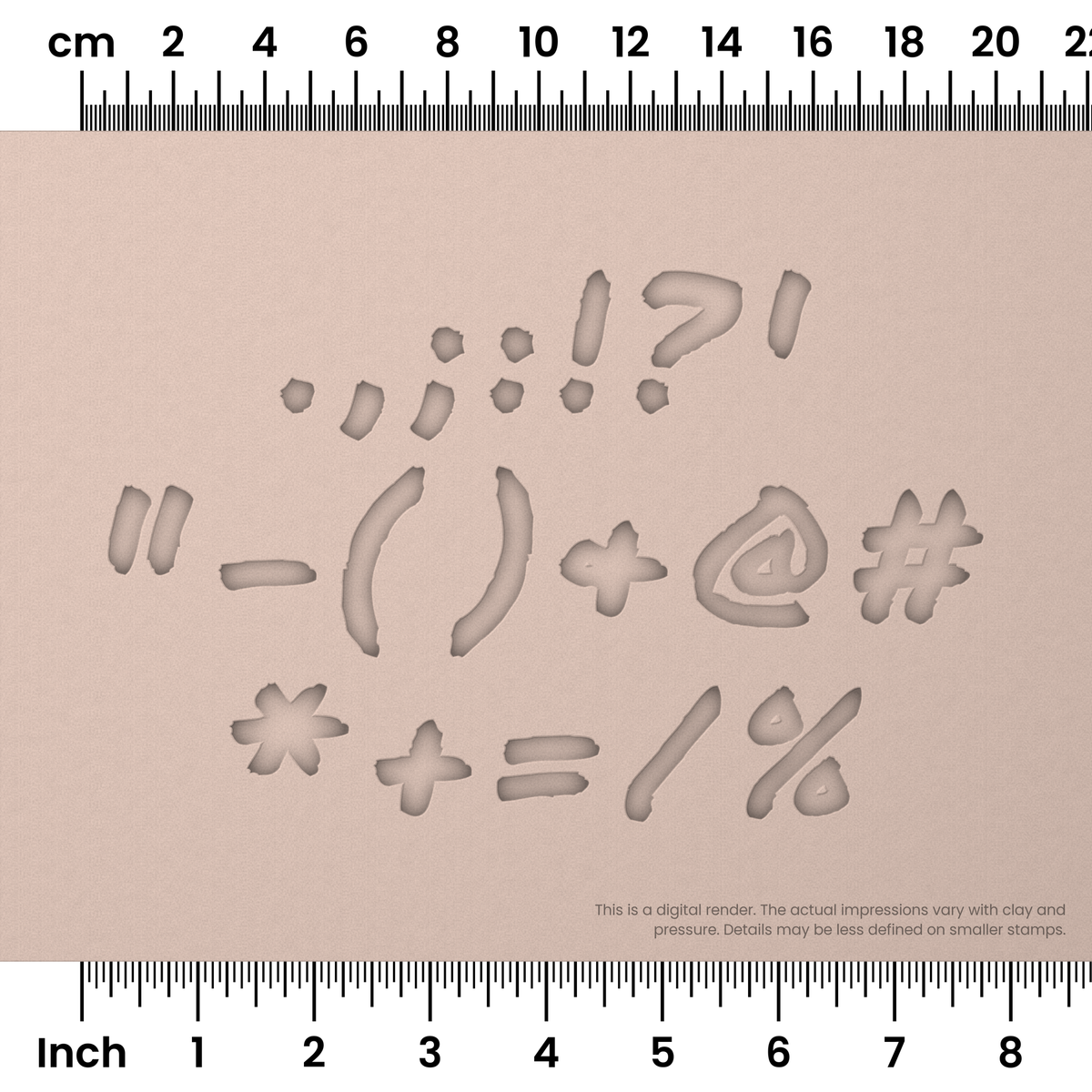 Permanent Marker | Symbol Stamp Sets - Ceramind® Tools