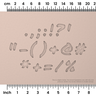 Permanent Marker | Symbol Stamp Sets - Ceramind® Tools