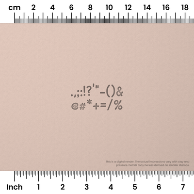 Patrick Hand | Symbol Stamp Sets - Ceramind® Tools