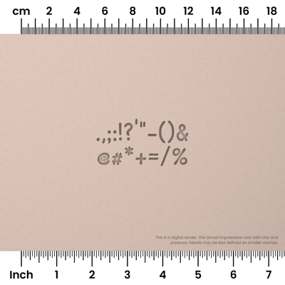 Patrick Hand | Symbol Stamp Sets - Ceramind® Tools