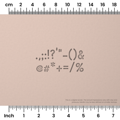 Patrick Hand | Symbol Stamp Sets - Ceramind® Tools