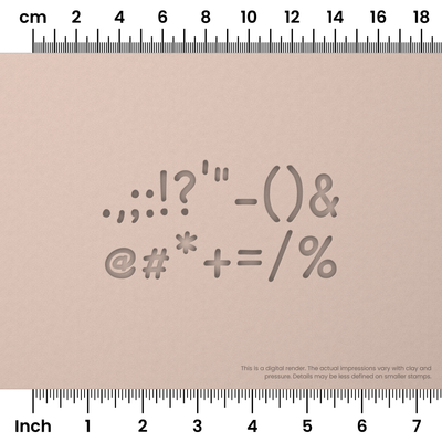 Patrick Hand | Symbol Stamp Sets - Ceramind® Tools