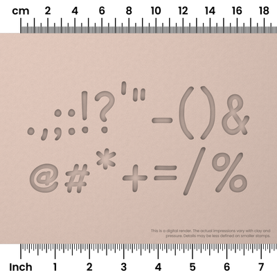 Patrick Hand | Symbol Stamp Sets - Ceramind® Tools