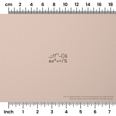 Patrick Hand | Symbol Stamp Sets - Ceramind® Tools