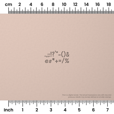 Patrick Hand | Symbol Stamp Sets - Ceramind® Tools