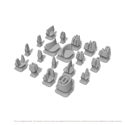 Roboto Condensed | Symbol Stamp Sets - Ceramind® Tools