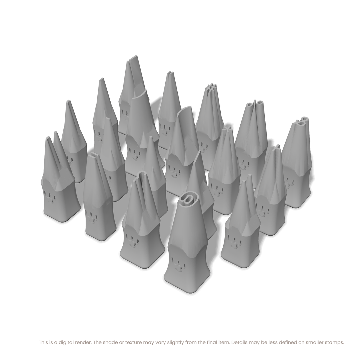 Roboto Condensed | Symbol Stamp Sets - Ceramind® Tools