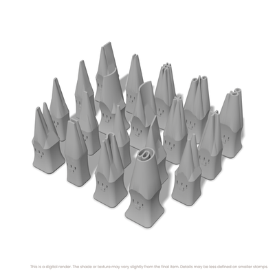 Roboto Condensed | Symbol Stamp Sets - Ceramind® Tools