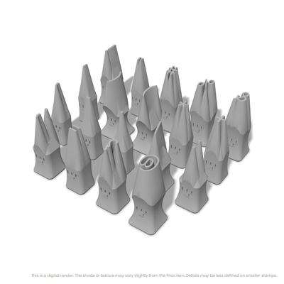 Roboto Condensed | Symbol Stamp Sets - Ceramind® Tools