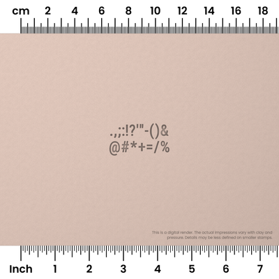 Roboto Condensed | Symbol Stamp Sets - Ceramind® Tools