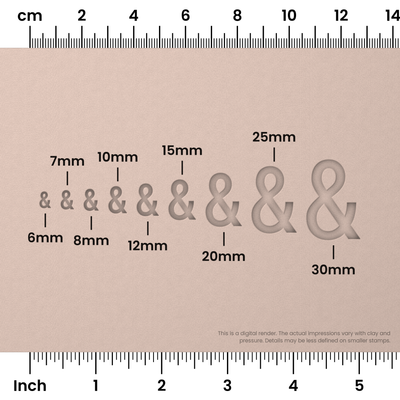 Roboto Condensed | Symbol Stamp Sets - Ceramind® Tools