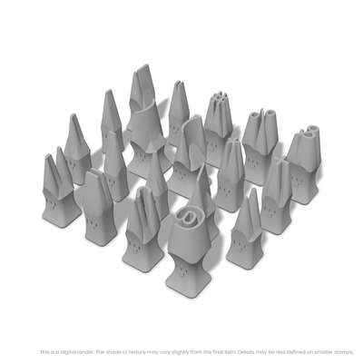 Roboto | Symbol Stamp Sets - Ceramind® Tools