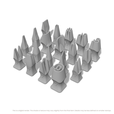 Roboto | Symbol Stamp Sets - Ceramind® Tools
