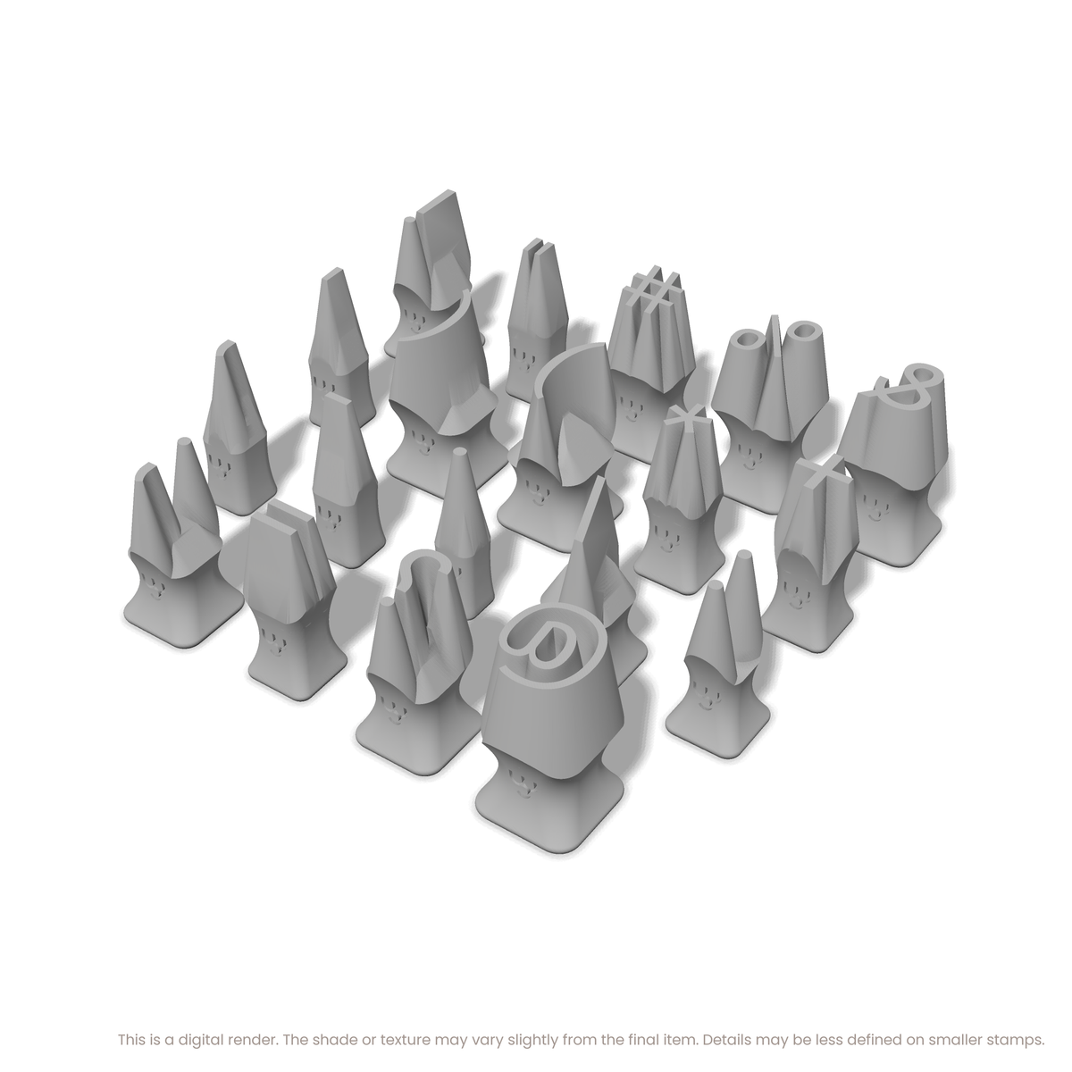 Roboto | Symbol Stamp Sets - Ceramind® Tools