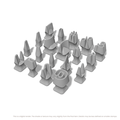 Roboto | Symbol Stamp Sets - Ceramind® Tools