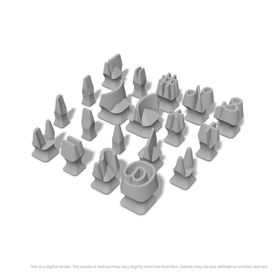 Roboto | Symbol Stamp Sets - Ceramind® Tools
