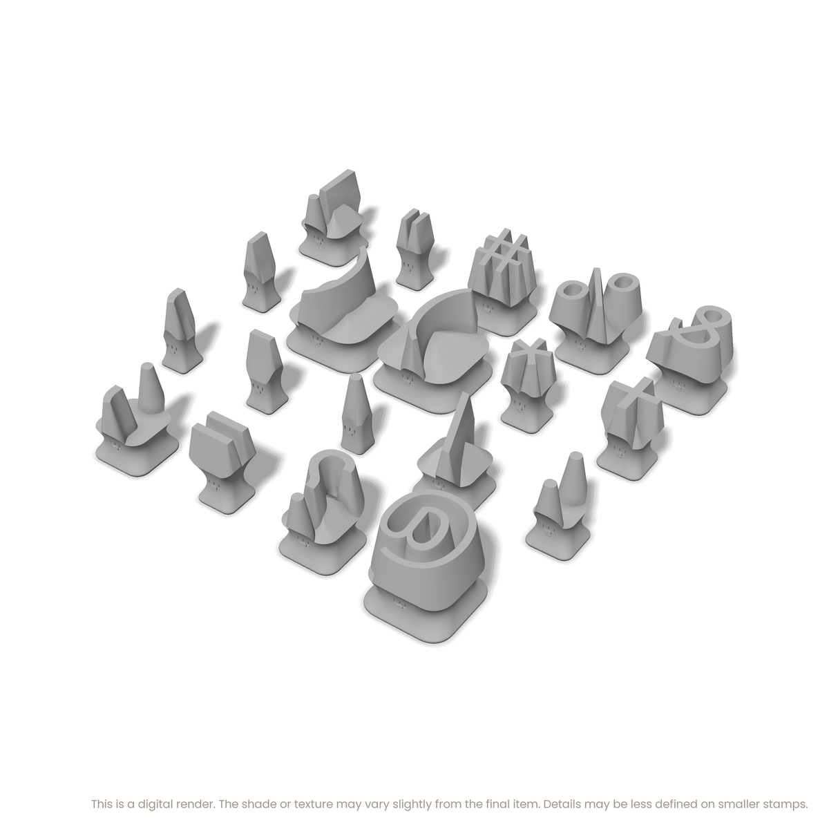 Roboto | Symbol Stamp Sets - Ceramind® Tools